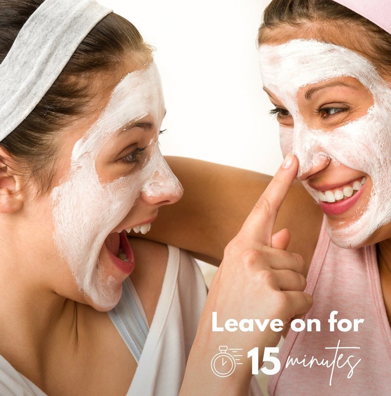 PIME Korean Clay Mask Set 8x25g – Vitamin C, Tea Tree, Yogurt & Collagen | Brightening, Firming, Hydrating Face Masks | Anti-Aging & Acne-Prone Skin Care - Image 2