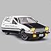 Mzexoma 124 Diecast Cars Initial D Trueno AE86 Car Model Sports Car Toys for Kids and AdultsPull Back Vehicles BlackType C - Image 4