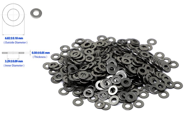 iexcell 1500 Pcs M3 x 4/6/8/10/12/16/20/25/30/35/40/45/50 Stainless Steel 304 Hex Socket Button Head Cap Screws Bolts Nuts Washers Assortment Kit - Image 4