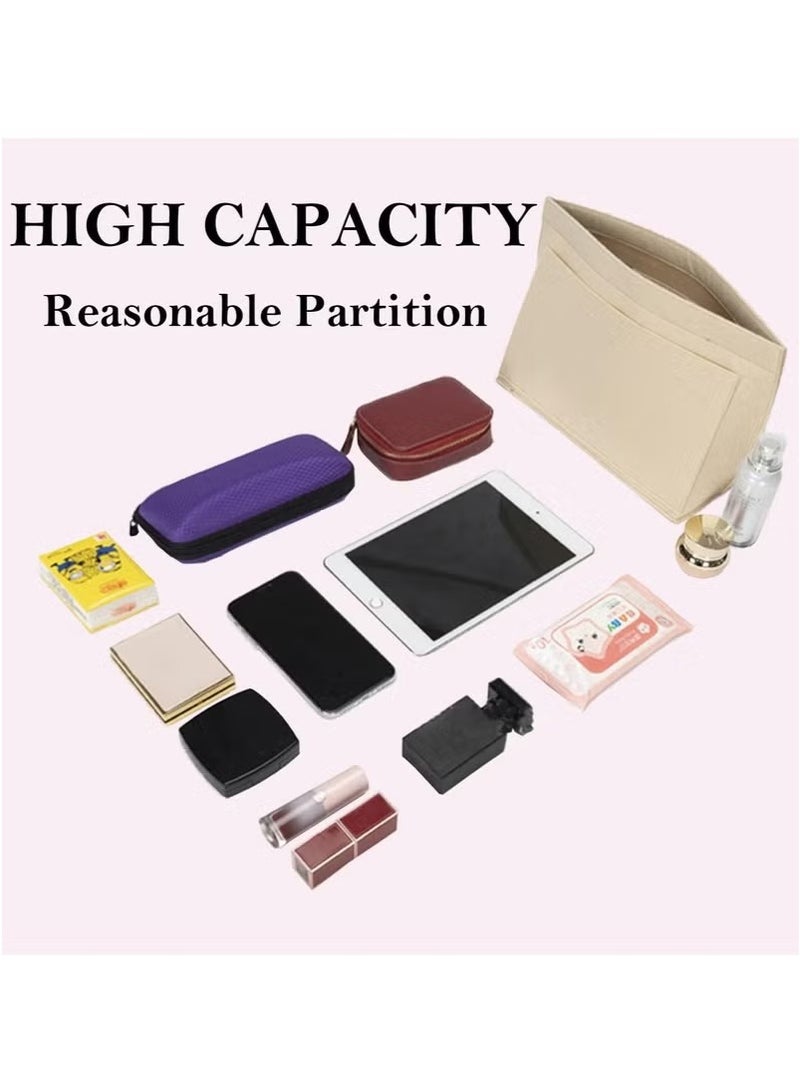 Organizer Insert for Tote Bag Felt Bag Organizer Purse Organizer Insert Handbag Organizer For Speedy, Tote, Handbag - Image 3