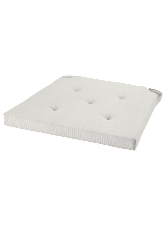 Zaboon Chair pad, natural, 42/35x40x4 cm - Image 1