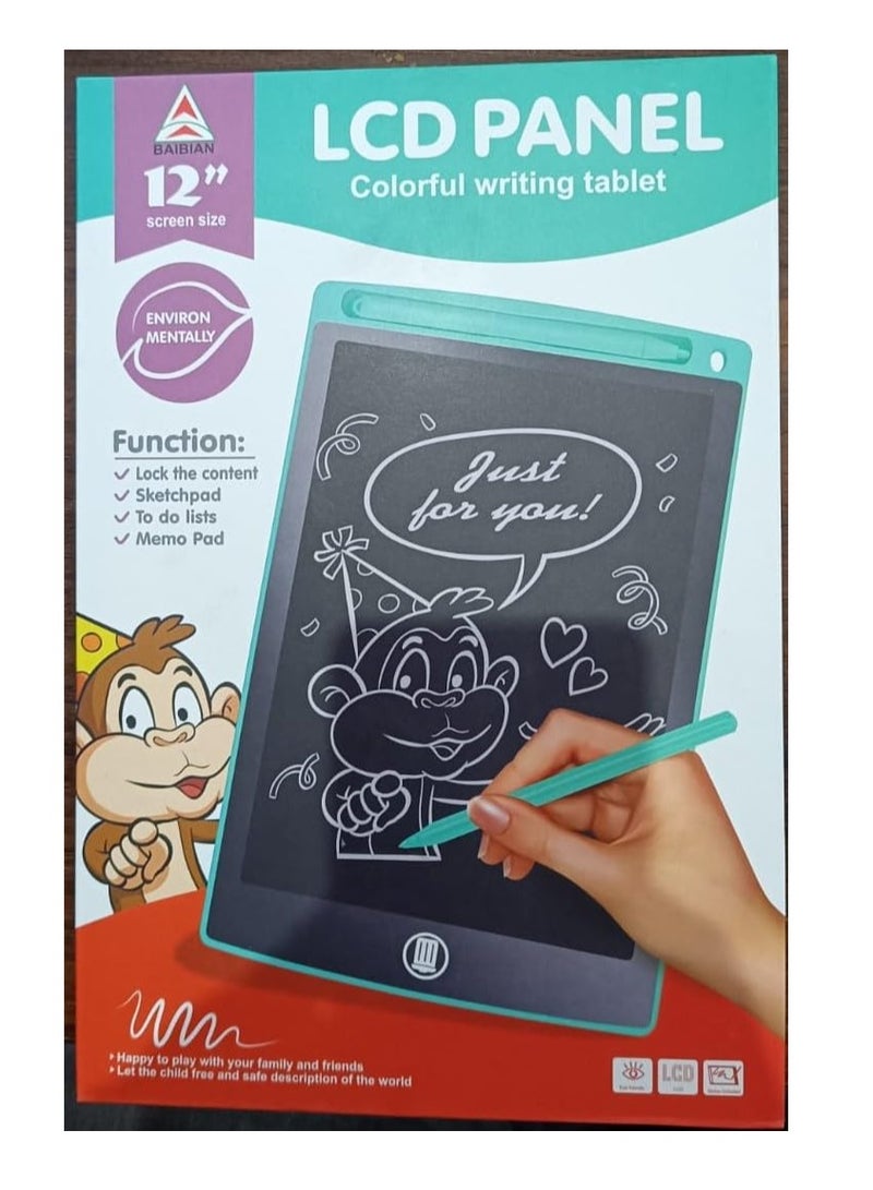 LCD Writing Board for Kids - Drawing and Handwriting, Reusable