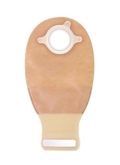 convatec ConvaTec 416418 Natura 12" Drainable Pouch, 1 Sided Comfort Panel, Tail Closure, Transparent, 1-3/4" Flange, Pack of 10 