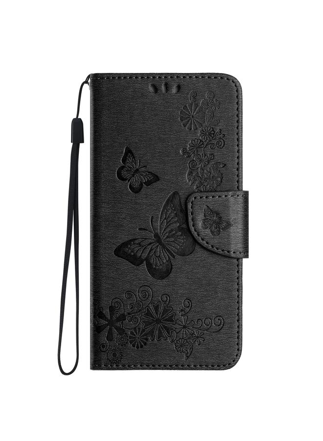 S-TOP Case For Redmi 14C Butterfly Embossed Flip Leather Phone Case - Image 2