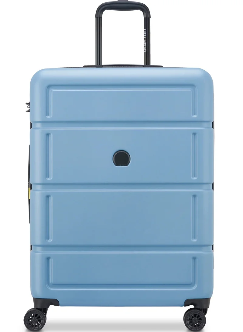 ديلسي _باريس حقيبة سفر كاميليا  سم بعجلات مزدوجة قابلة للتوسيع - أزرق فاتح