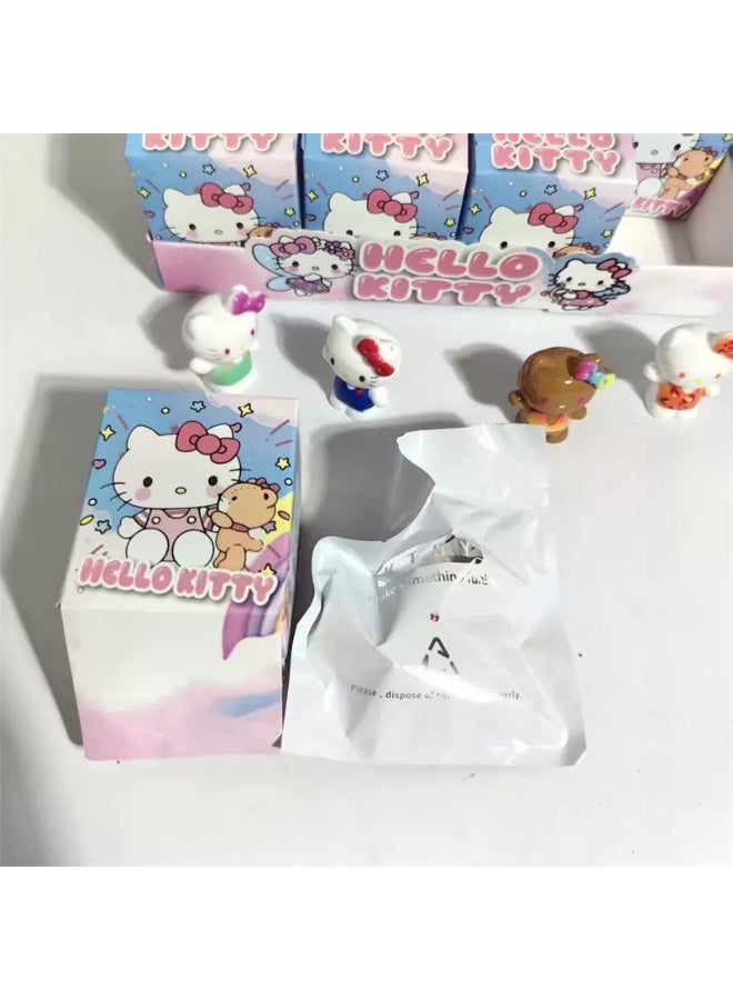 هالو كيتي مجسمات هيلو كيتي الصغيرة – صندوق عشوائي (Blind Box) | سلسلة لطيفة إصدار محدود - Image 2