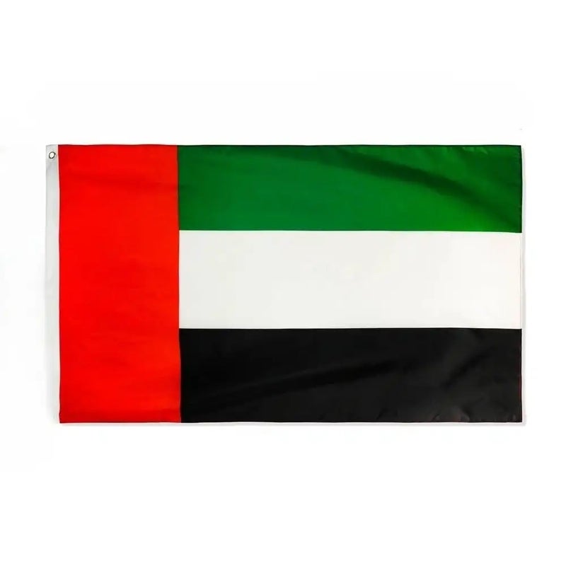 Glossy Satin United Arab Emirates National Flag- 90X150cm
