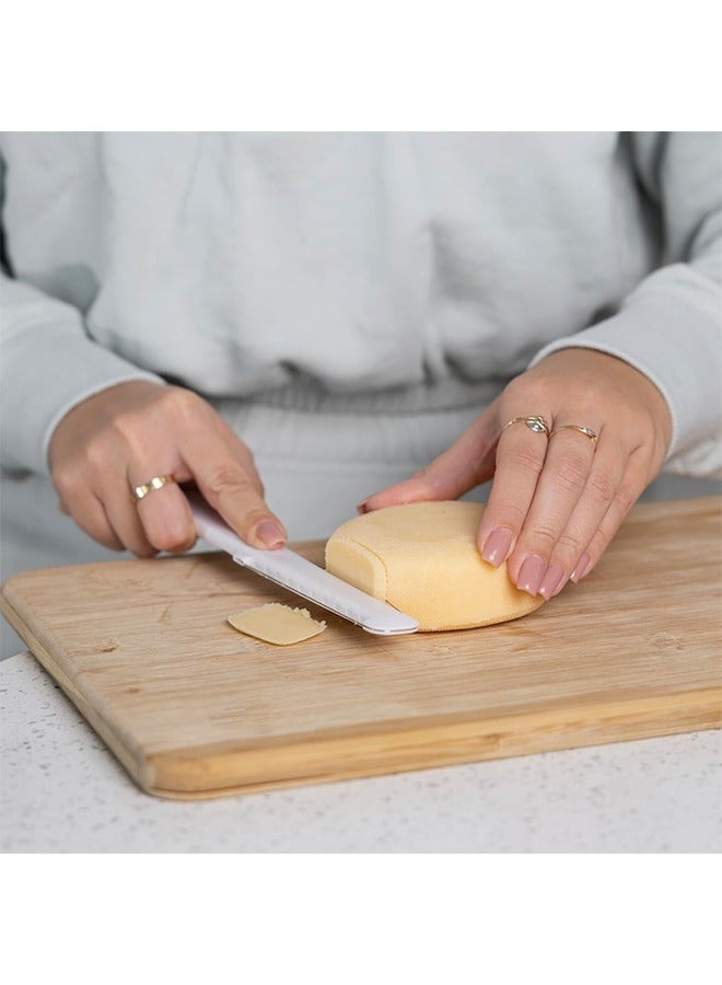 3 PCS Cheese Butter Slicer, Stainless Steel Wire Plastic Handle for Kitchen Cutting Polished Cheese Slicer Board Block Cheese and Butter Slicer Tool - Image 4