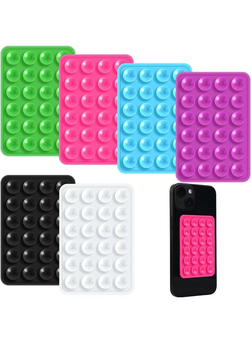 Reebux Suction Phone Case Mount, Silicone Phone Suction Grip Compatible with iPhone and Android Cases, Anti-Slip Hands-Free Mobile Accessory Holder, Sticky Phone Grip for Tiktok Videos and Selfies - Image 3
