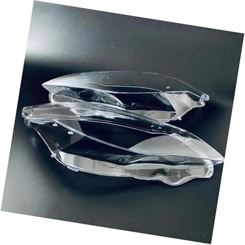 Wivplex Clear Headlamp Lens Cover for BMW 5-Series M5 E60 E61 525i 530i 545i 550i (2003-2010) - 1 Pair - Image 1