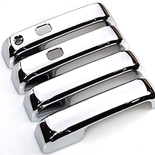 Keptrim for F-150 ABS Chrome Door Handles Cover Trim for Ford F150 2015 2016 2017 2018 2019, W/O Smart Keyhole (4pcs) - Image 5