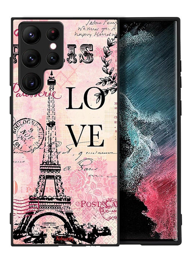 Tolwak غطاء حماية سامسونج جالكسي S22 ألترا 5G حب باريس - Image 2