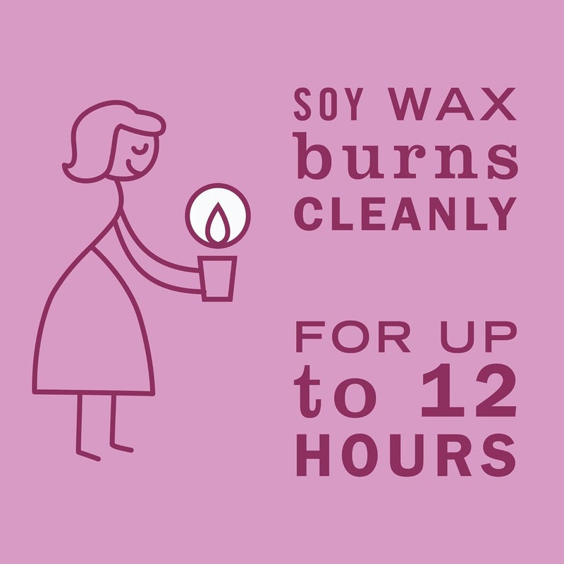 MRS. MEYER'S CLEAN DAY Soy Tin Candle, 12 Hour Burn Time, Made with Soy Wax and Essential Oils, Peony, 2.9 Oz - Image 4