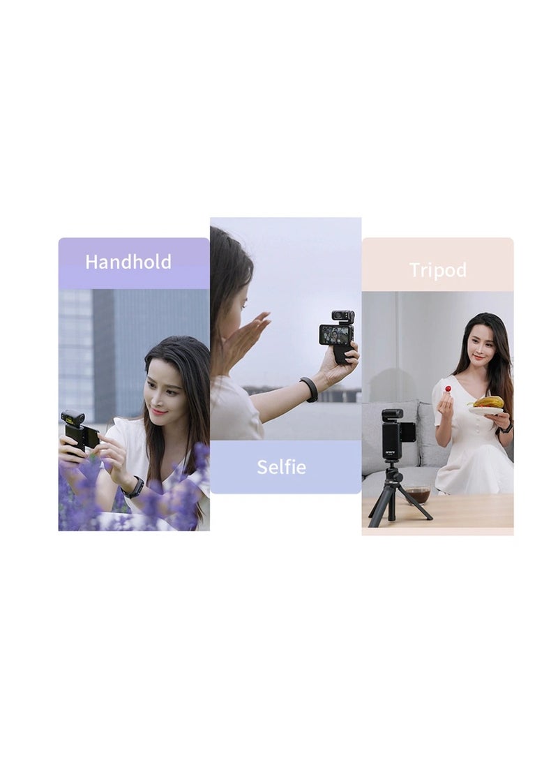 ORDRO - Ordro M3 Palm Camcorder Vlog Camera Big Screen Handheld Video Camara Digital 4K 60FPS Mini Pocket Gimbal Camera - Image 1