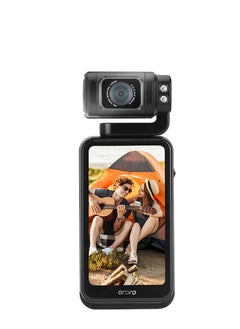 Ordro M3 Palm Camcorder Vlog Camera Big Screen Handheld Video Camara Digital 4K 60FPS Mini Pocket Gimbal Camera