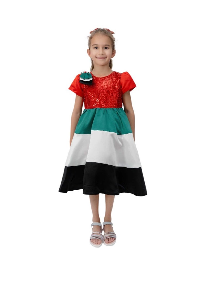 D'Daniela A-Line Sequin Dress - Image 2