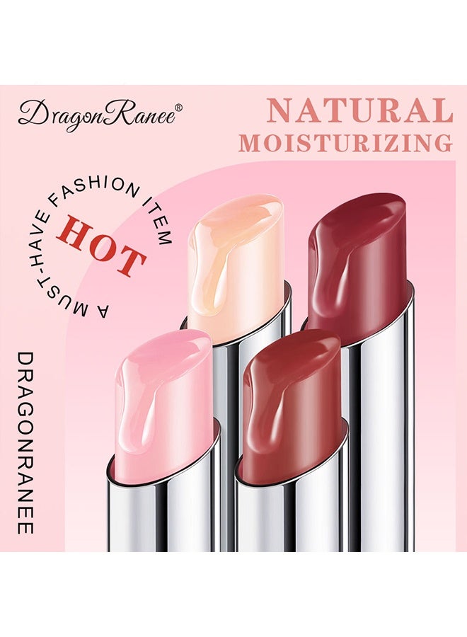 Dragon Ranee Colorful And Bright Lipstick,Colour Changing Lipstick Set, Plumping Long Lasting Lipsticks, Tinted Jelly Lip Balm with Nutritious Moisturizing Formula, Lip Repair and Natural Lip Protection Gift Set for Women - Image 5
