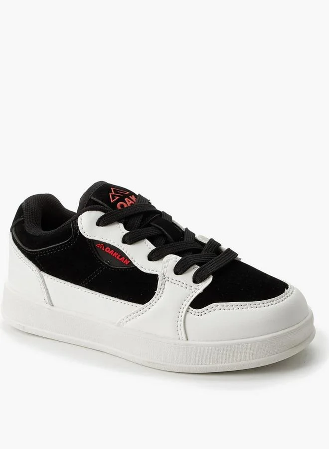 شو اكسبرس Boys Colourblock Lace-Up Ankle Sneakers