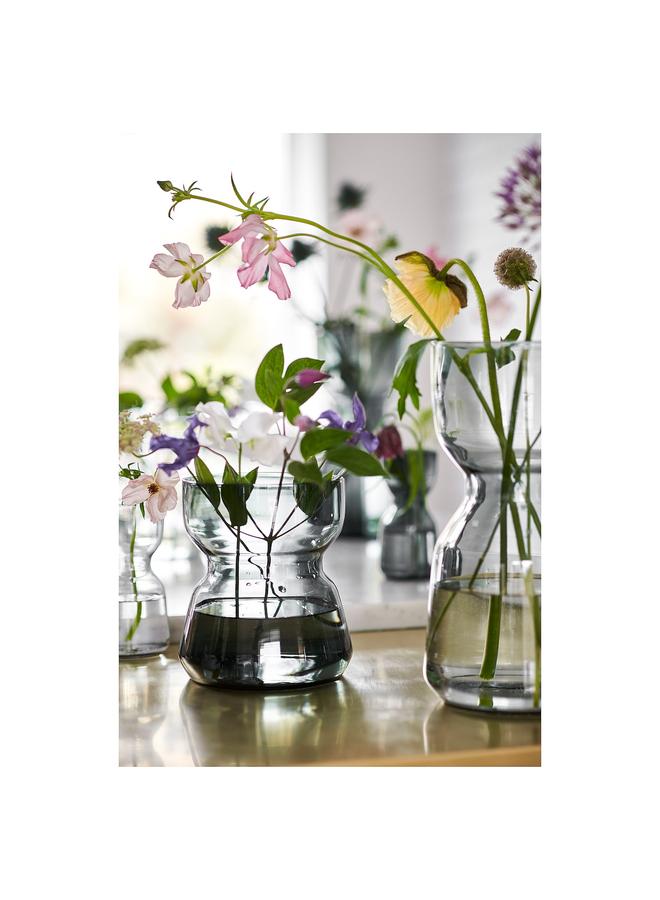 زبون مزهرية، رمادي فاتح، 30 سم - Image 2