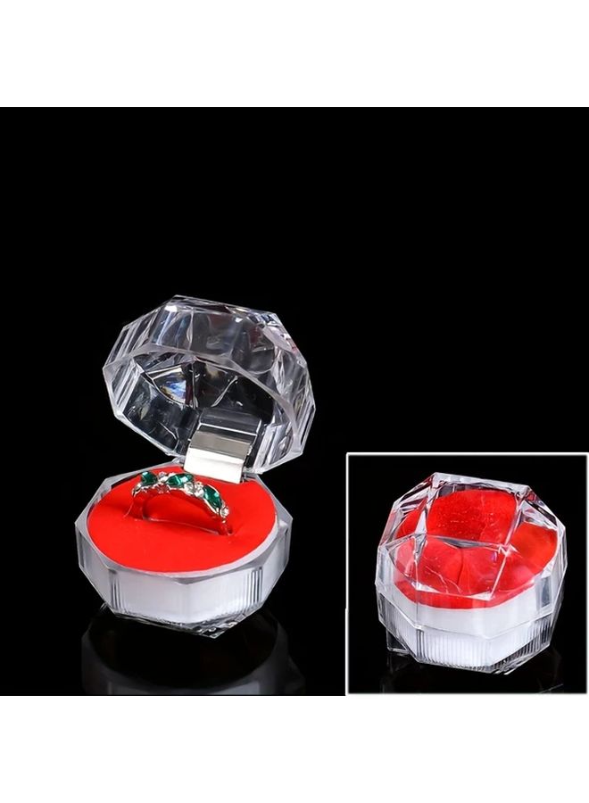 20Pcs Black Jewelry Boxes With Flip Lid Stackable Storage Cases Organizer For Home Travel - Image 4