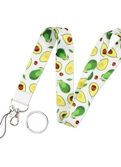 Y&D Phone Lanyard Tether Avocado Wristlet Strap for Keys Card Holder Wallet  Cell Case Whistle Key Chain Hand Wrist Chain Holder Women Men Teens Girls Boys  - Image 3