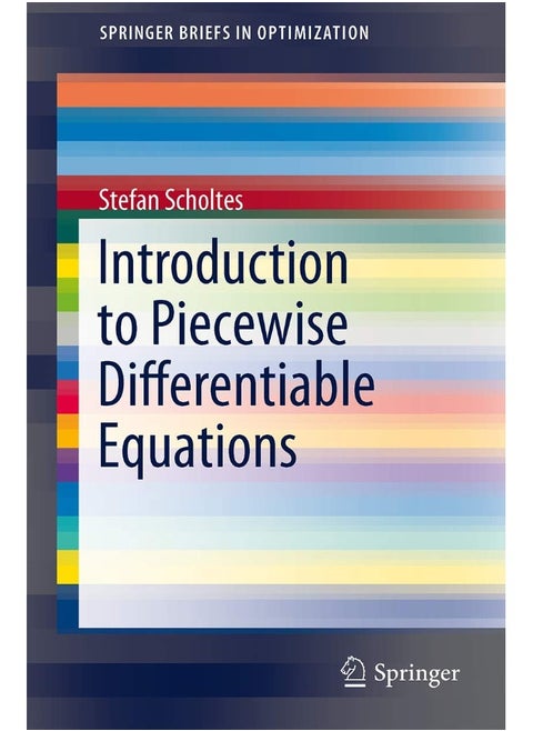 Introduction to Piecewise Differentiable Equations
