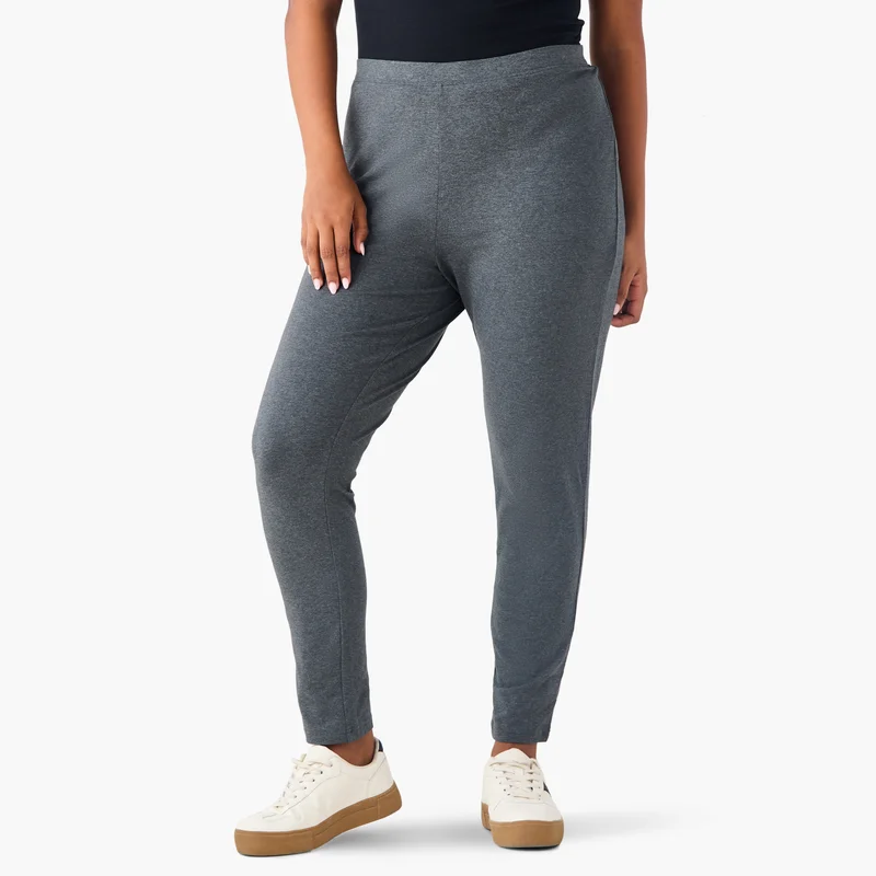 Splash FAV Set of 2 - Plus Size Ulla Popken Elasticated Waist Leggings