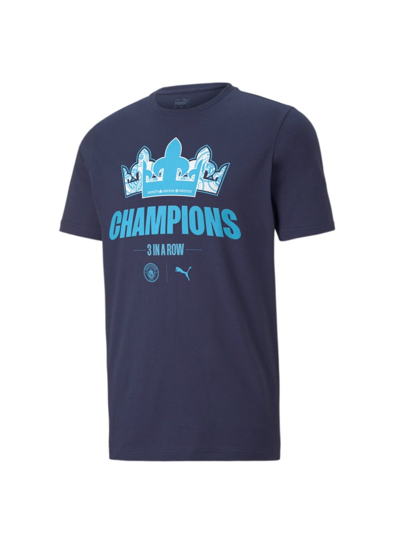 بوما تيشرتManchester City 22/23 League Champions للشباب  - Image 1