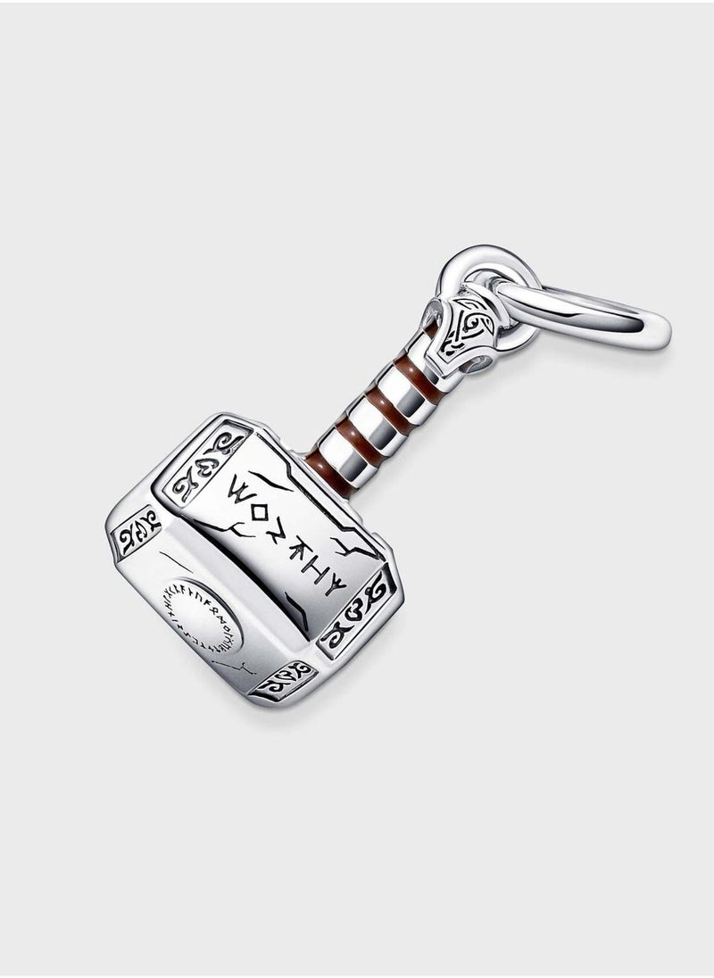 PANDORA Marvel The Avengers Thor'S Hammer Dangle Charm  - Image 4