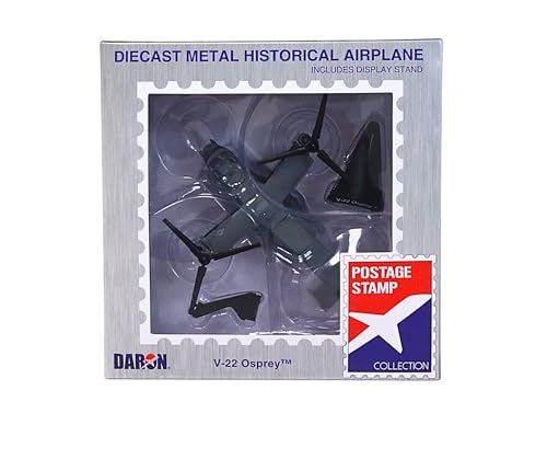 Daron Worldwide Trading V-22 Osprey Vehicle (1:150 Scale), Black - Image 5