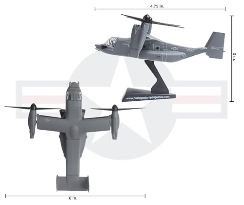 Daron Worldwide Trading V-22 Osprey Vehicle (1:150 Scale), Black - Image 3