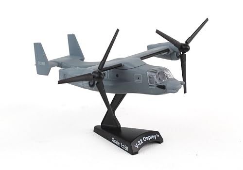 Daron Worldwide Trading V-22 Osprey Vehicle (1:150 Scale), Black - Image 4