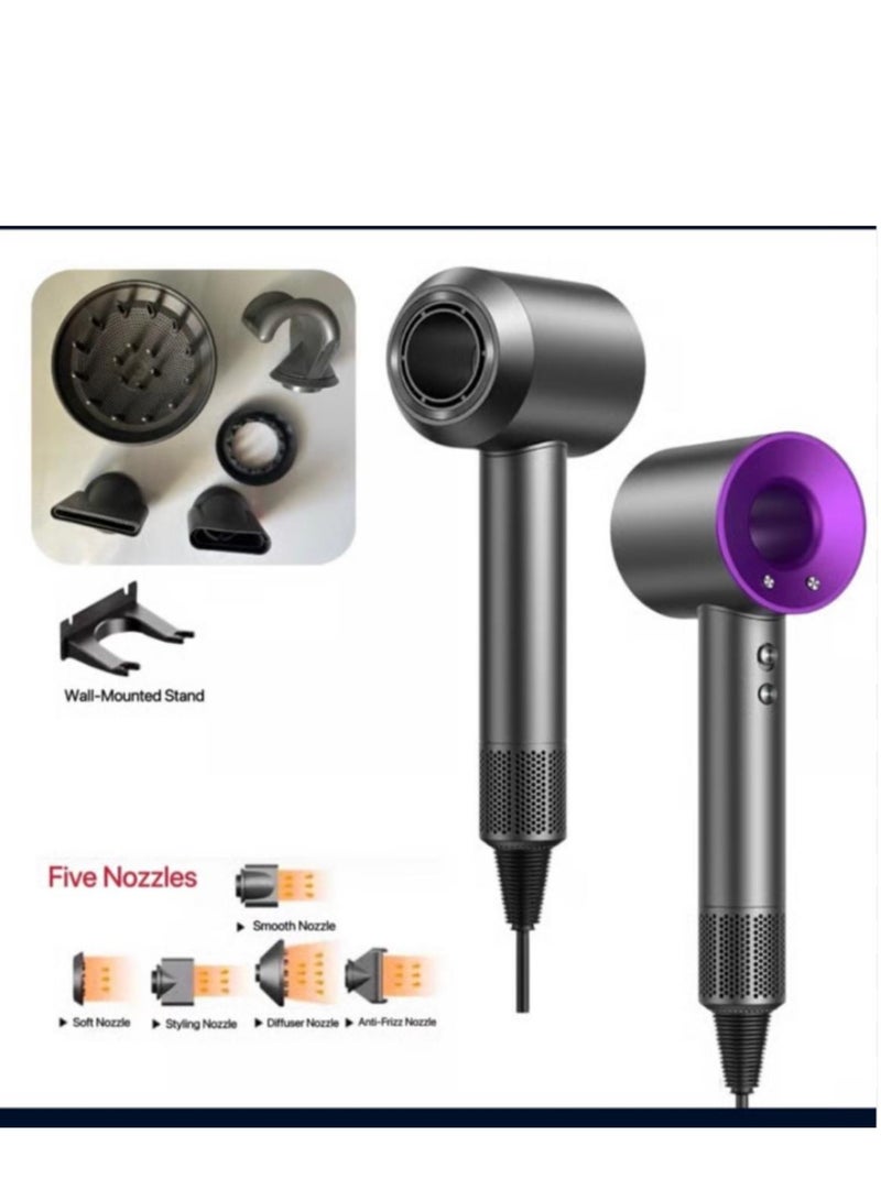 GULFLINK Professional Ionic Hairdryer for Hair Care Purple - Image 3