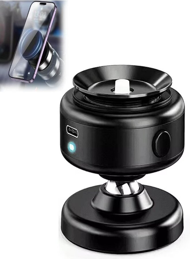 Magnetic Suction Cup Phone Holder for Car Mount, 360° Rotating Phone Holder, One Hand Operation Design, Compatible with 4.7-inch or Above Smartphones  - Image 2
