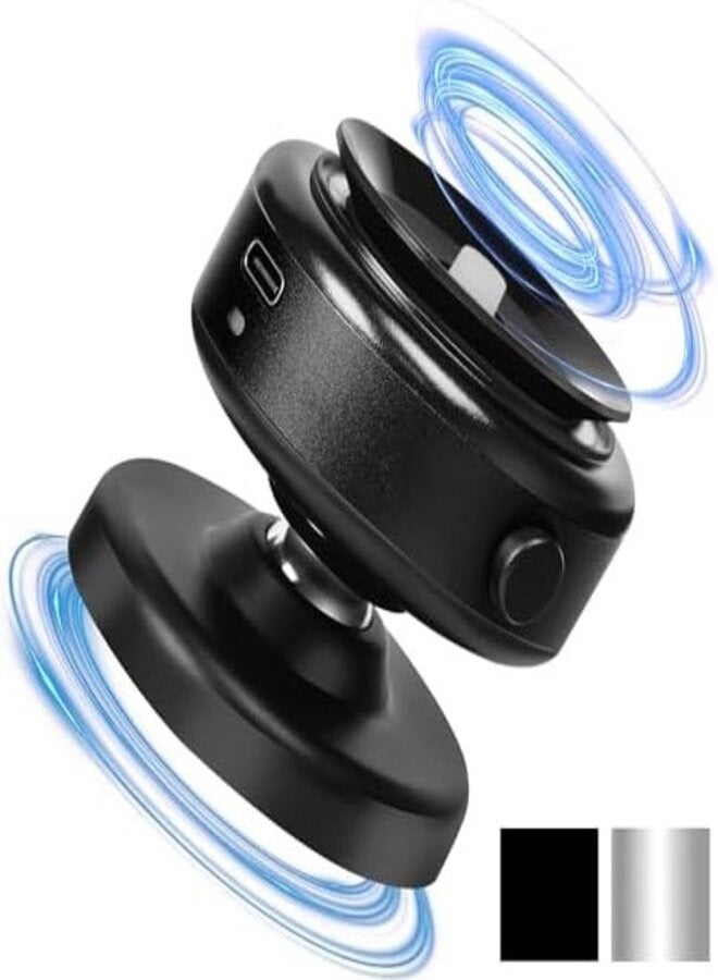 Magnetic Suction Cup Phone Holder for Car Mount, 360° Rotating Phone Holder, One Hand Operation Design, Compatible with 4.7-inch or Above Smartphones  - Image 3