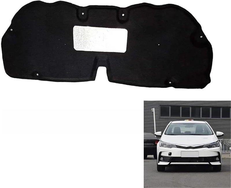 Bonnet Mat for Toyota for Corolla 2014-2018 Car Heat Sound Insulation Cotton Front Hood Engine Firewall Mat Pad Cover Noise Deadener Engine Heat Insulation Pad - Image 2