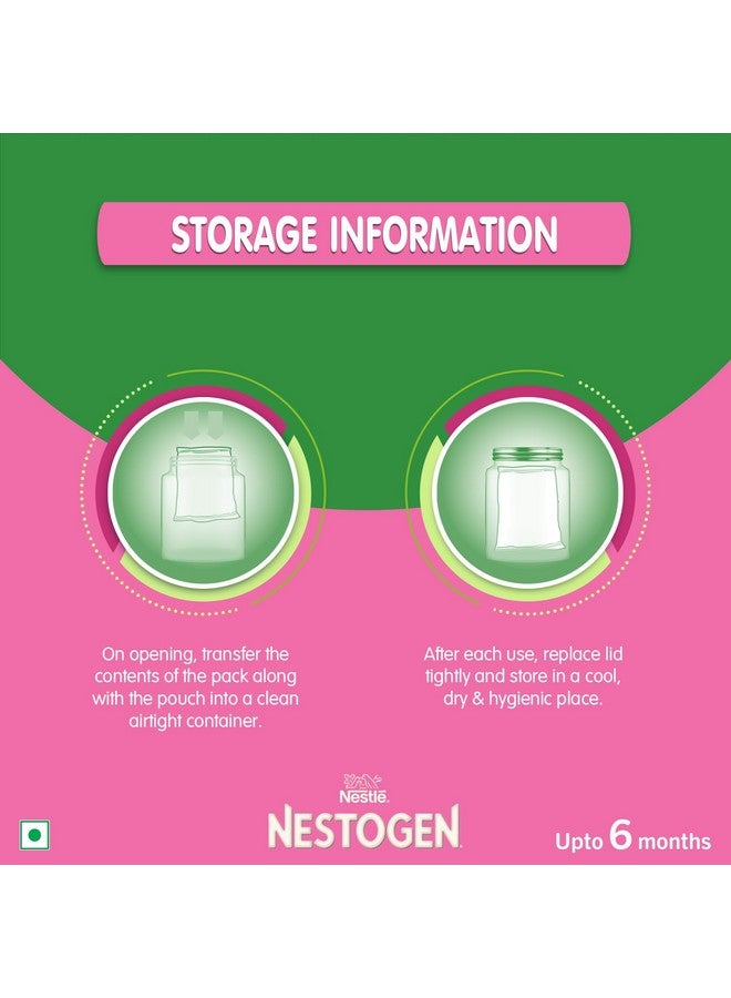 Nestogen نيستوجين 1 مسحوق حليب الأطفال - تقوية العظام وتطوير الدماغ، حتى 6 أشهر، علبة 400 جرام - Image 5