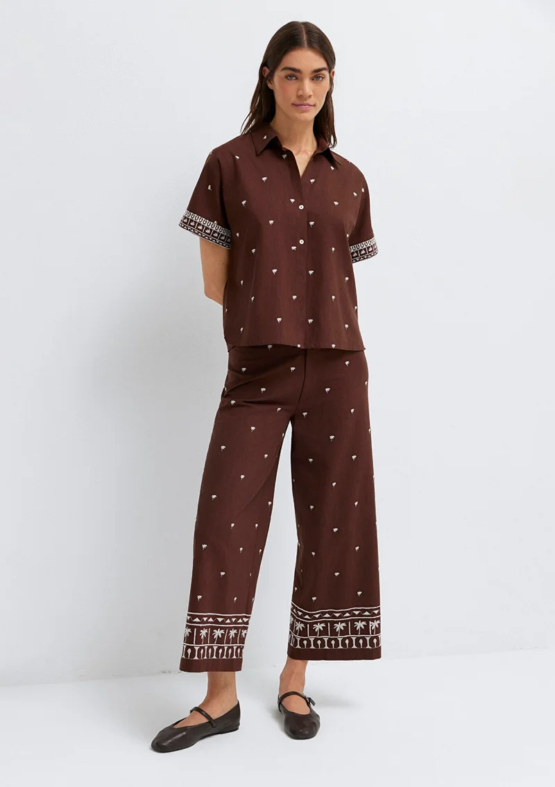 Mavi Printed Ecru Shirt