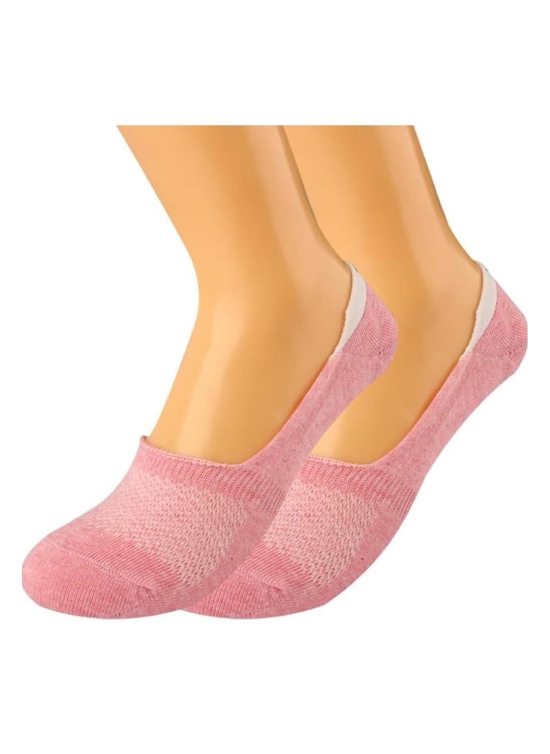 Future Future Socks Invisible With Silicon Stripes for women Pack of 3 size 36-40 Multicolor  - Image 3