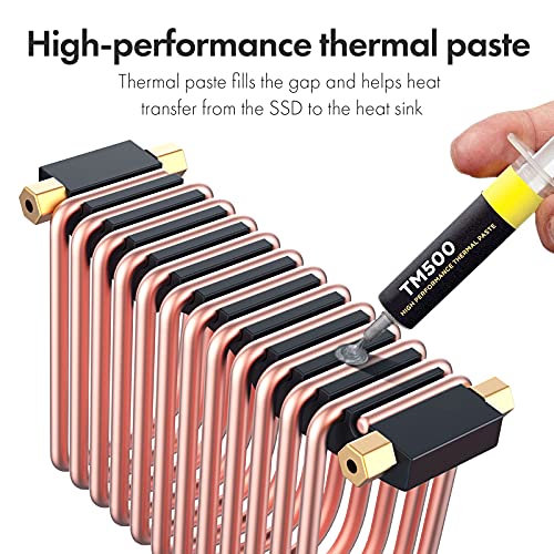 ineo M.2 2280 SSD Pure Cooper Heatsink [M12] - Image 3