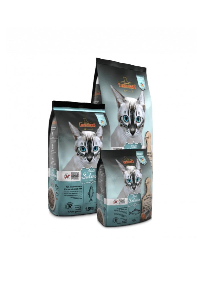 Leonardo - Leonardo Adult With Salmon Dry Food For Cat 1.8 Kg - Image 1