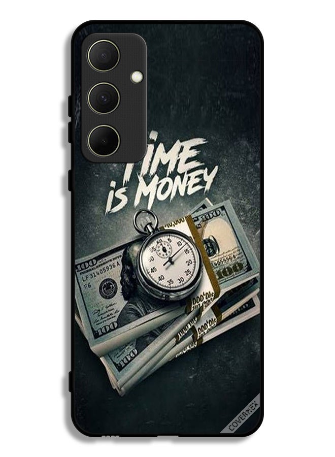 Covernex غطاء حماية لهاتف Samsung Galaxy A35 5G Time Is Money - Image 1