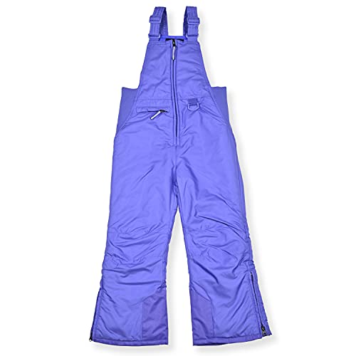 Arctic Quest Boys Classic Snow Bib Ski Pants Overalls Winter Snowsuit WaterResistant Windproof Outdoor Rain Bib Vibrant Lavender 78