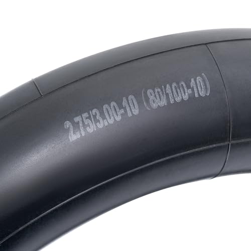 StaiBC Heavy-Duty 2.75/3.00-10 Inner Tube Thickened 2mm 80/100-10 Motorcycle Tubes withTR4 Valve Compatible 2.75-10 3.00x10 2.50x10 E-Bike, Scooter, Moped Tire Tube - Image 5