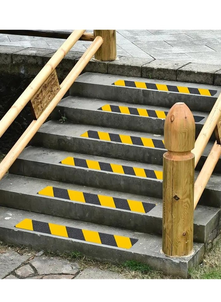 Anti Slip Tape 2 Inch x 5m (Black x Yellow) , Self-Adhesion PVC Safety Grip Tape for Stairs and Flooring. - Image 5