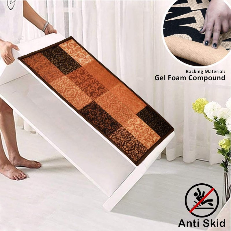 Status Contract Nylon Floor Door Mats in Home Decor Soft Kitchen Living Area Bathroom Office Entrance Non-Slip Washable Dirt Trapper (38x 58 cm) - Image 3
