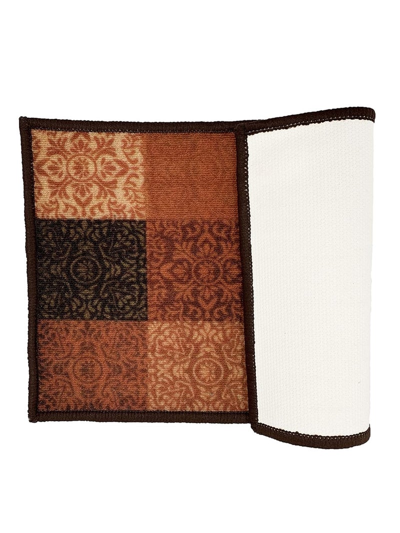 Status Contract Nylon Floor Door Mats in Home Decor Soft Kitchen Living Area Bathroom Office Entrance Non-Slip Washable Dirt Trapper (38x 58 cm) - Image 4