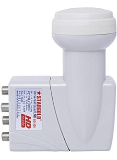 Universal Satellite Dish High Efficiency Quad 4 Output LNB Multi Satellite Compatible Solution and Simple Connection LNBF