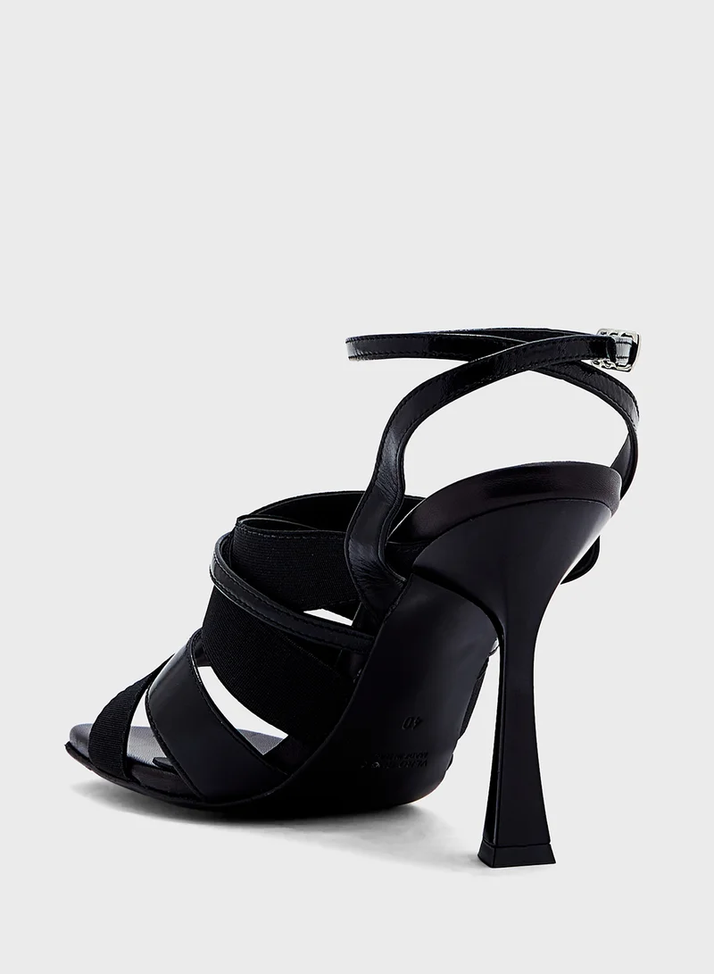 VALENTINO BY MARIO VALENTINO Ankle Strap High Heel Sandals