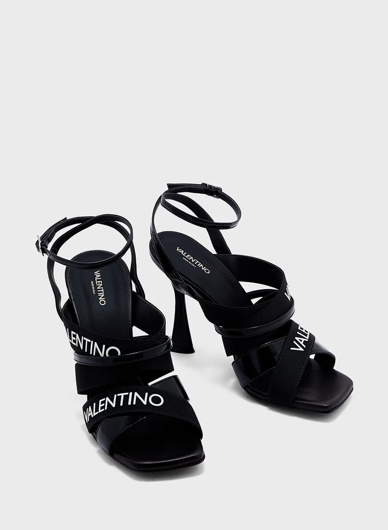 VALENTINO BY MARIO VALENTINO Ankle Strap High Heel Sandals